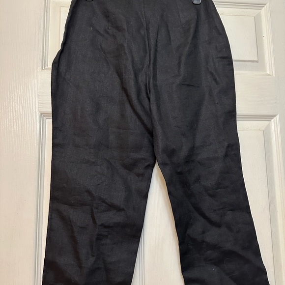 Reformation Petra Linen Low Rise Pedal Pusher Pant - Picture 7 of 8